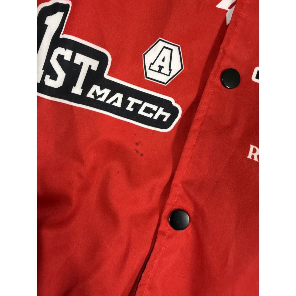 Manfinity Speed Racing Jacket Red Black White Graphics Size S - Picture 6 of 11
